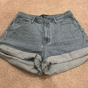 BDG MOM Light Blue Jean Shorts